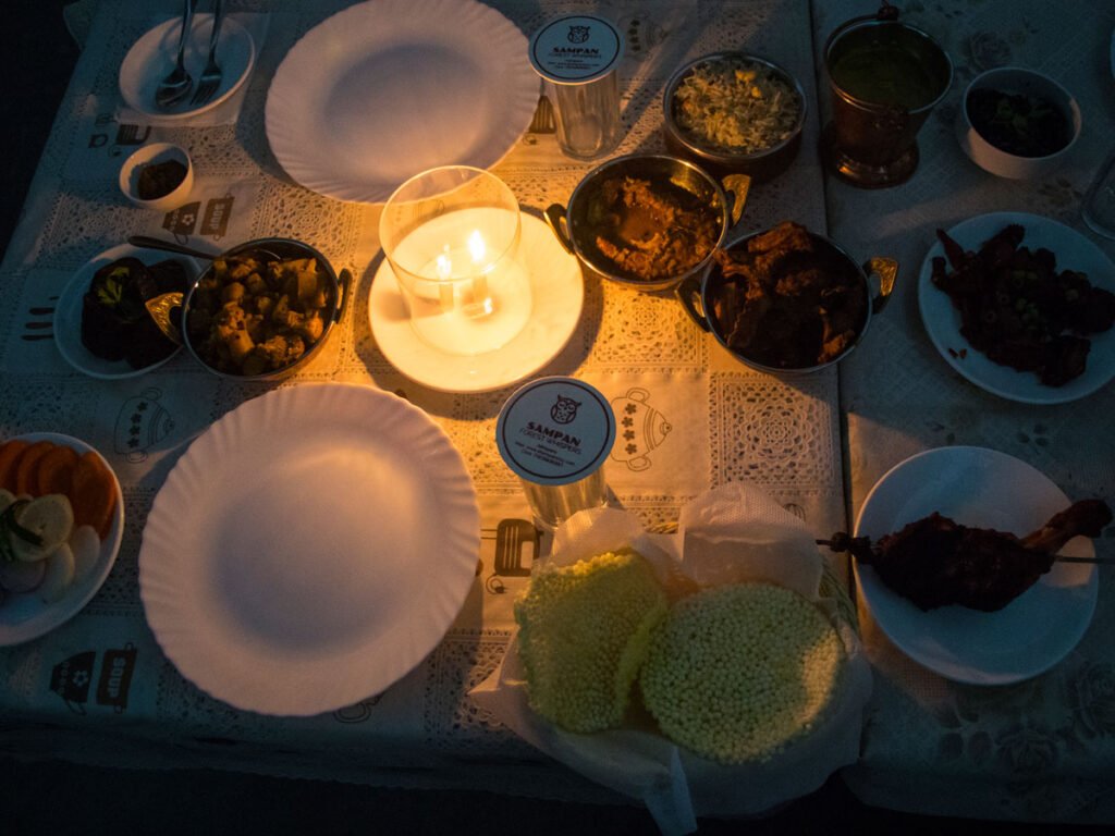 Enjoy a Candle Light Dinner at Sampan Jaldapara with your loved ones